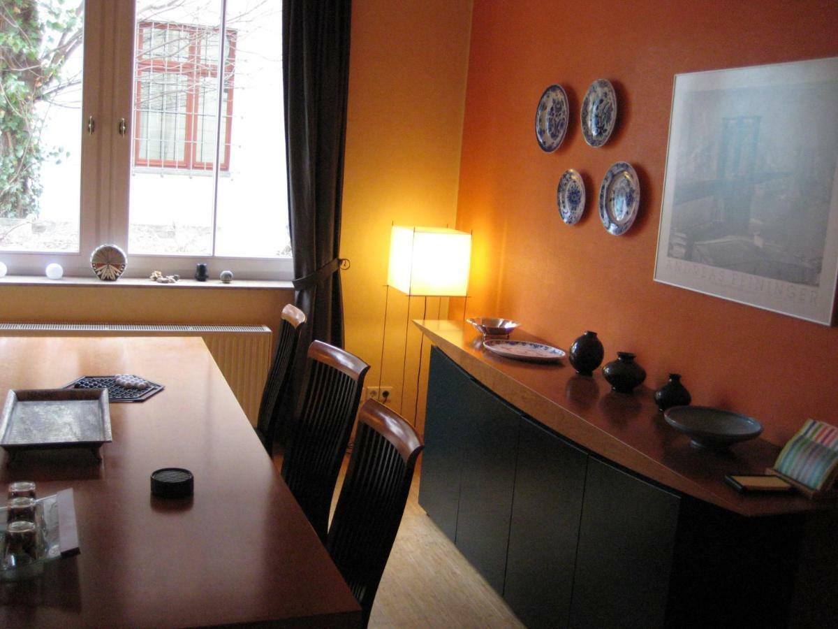 Leibniz6 Stilvolles Privatzimmer Leipzig Exterior foto